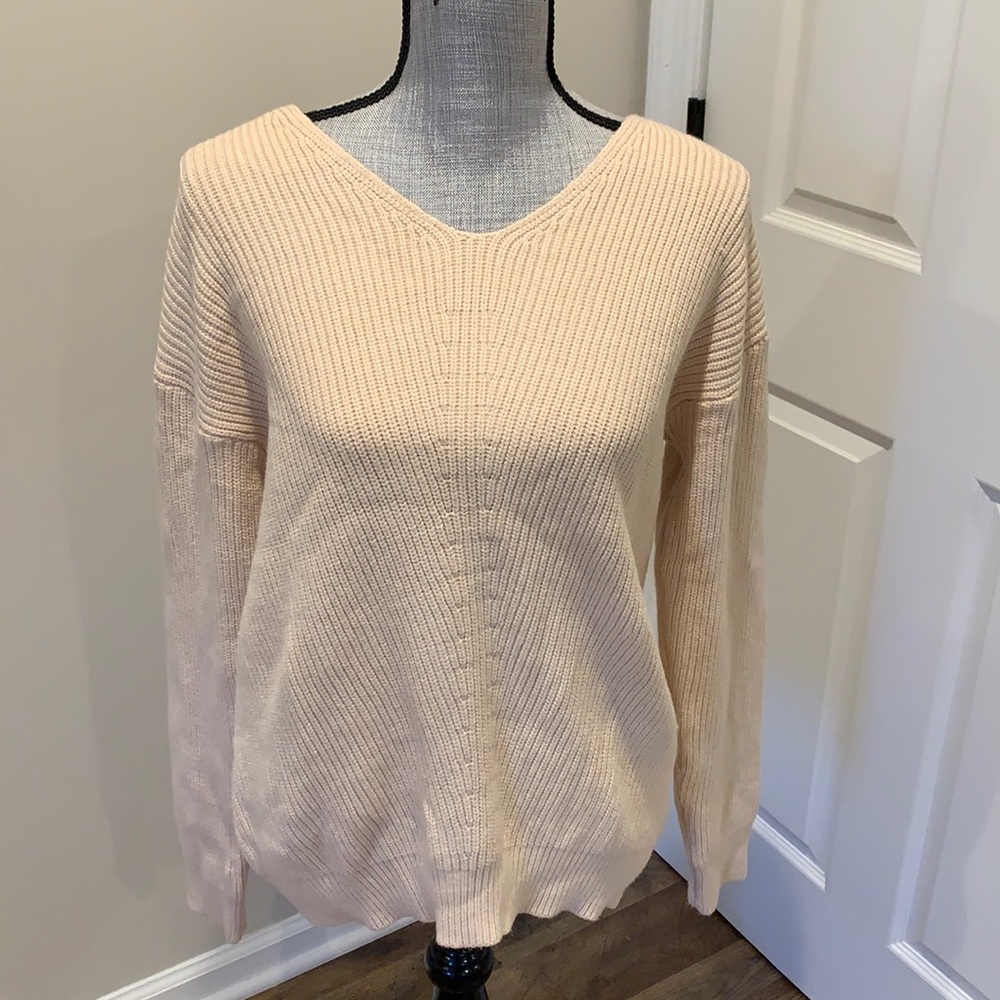 Cream Knit Sweater